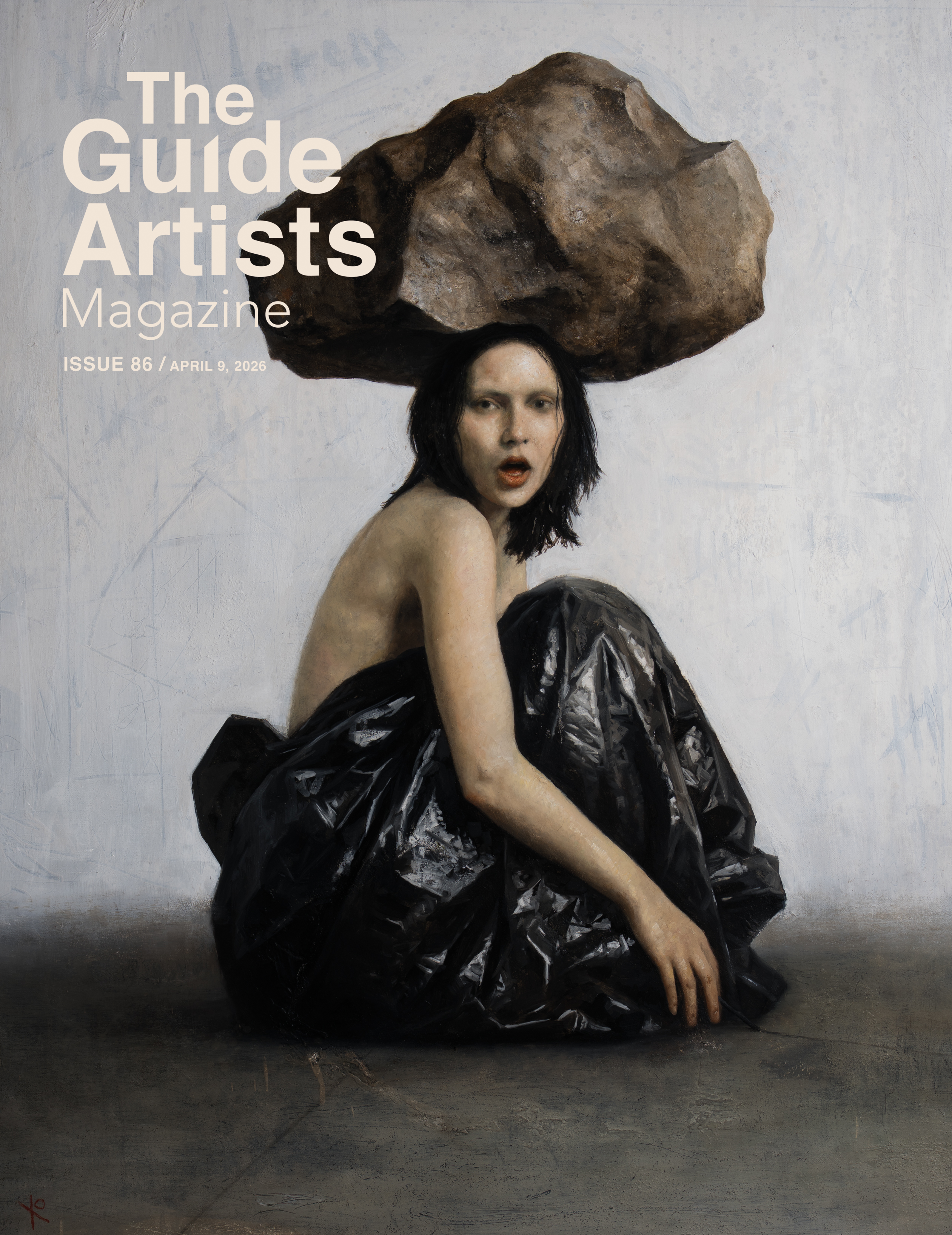 Cover of The Guide Artists Magazine, Issue 86
